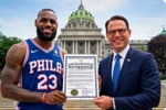 詹姆斯的顶级排面！NBA历史上首次出现州长亲自招募球员的案例